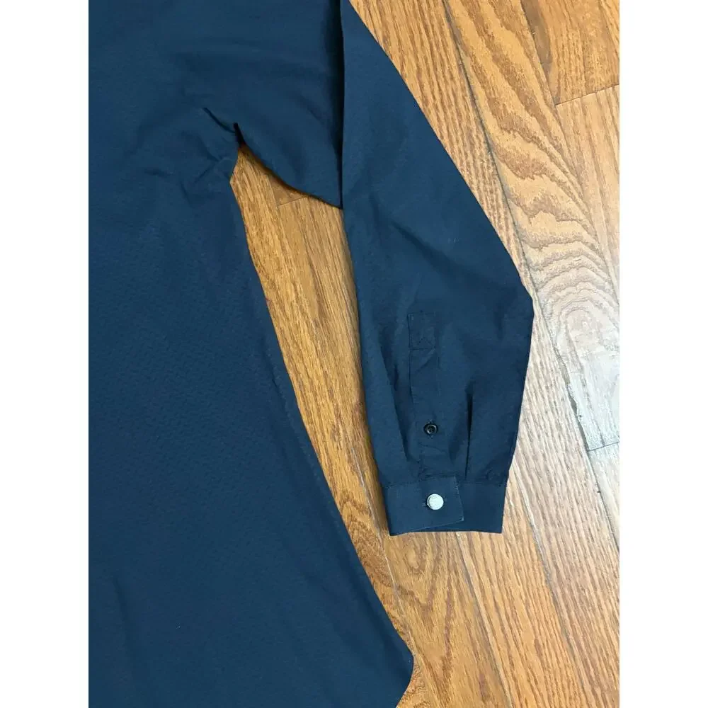 The Kooples Blue Long Sleeve Mens‎ Button Down Shirt- Fitted Medium- EUC - Picture 3 of 7